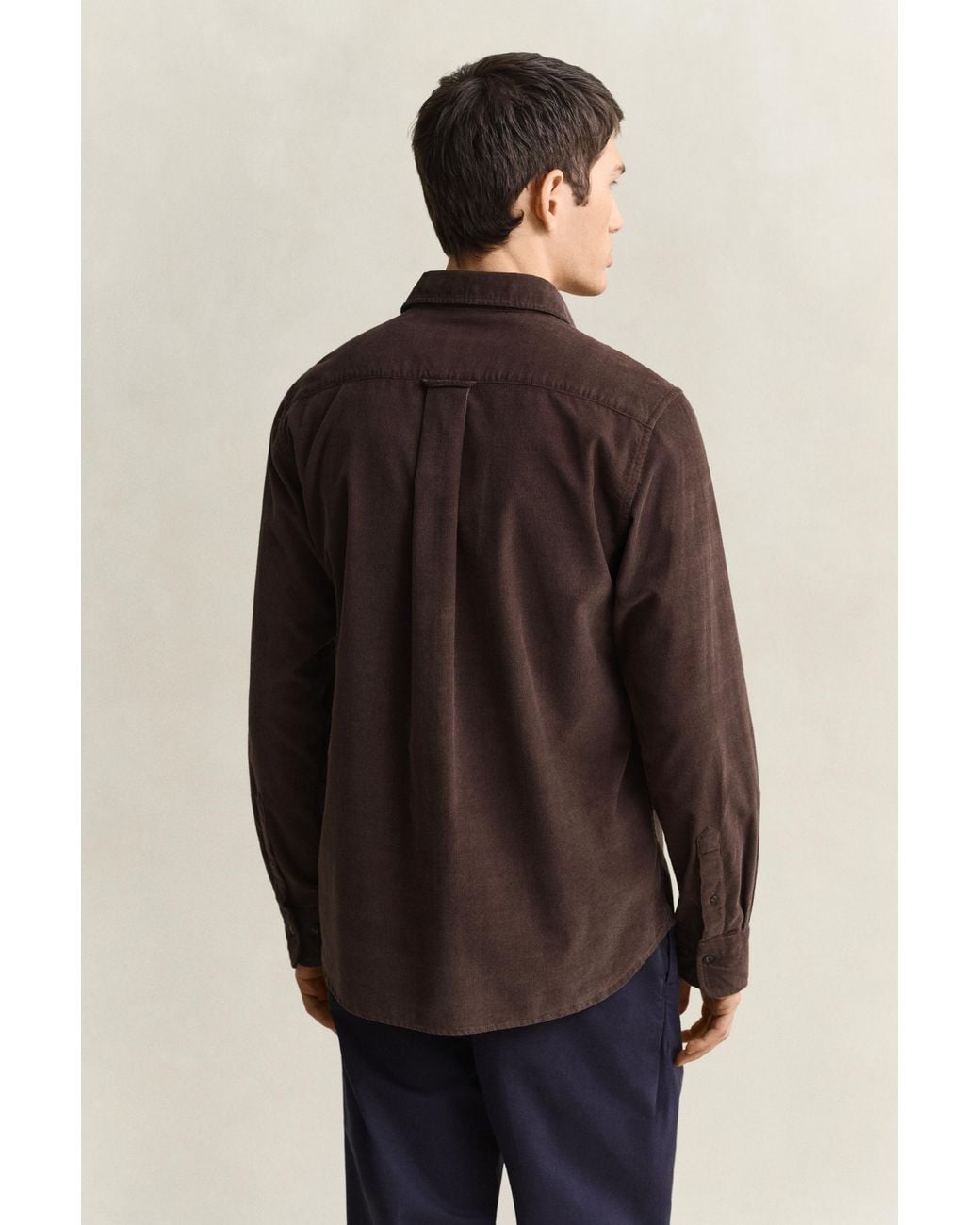 Gant Brown Corduroy Shirt for men
