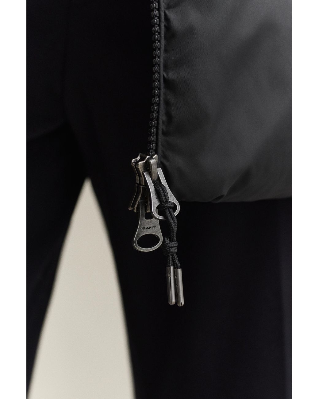 Gant Black Active Cloud Mid Length Jacket for men