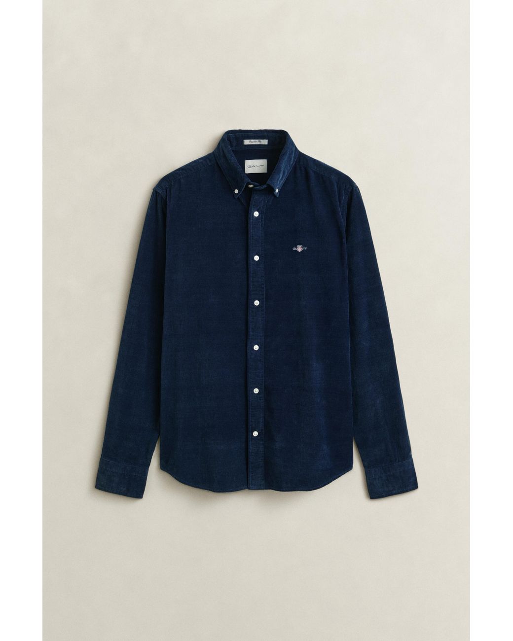 Gant Blue Corduroy Shirt for men