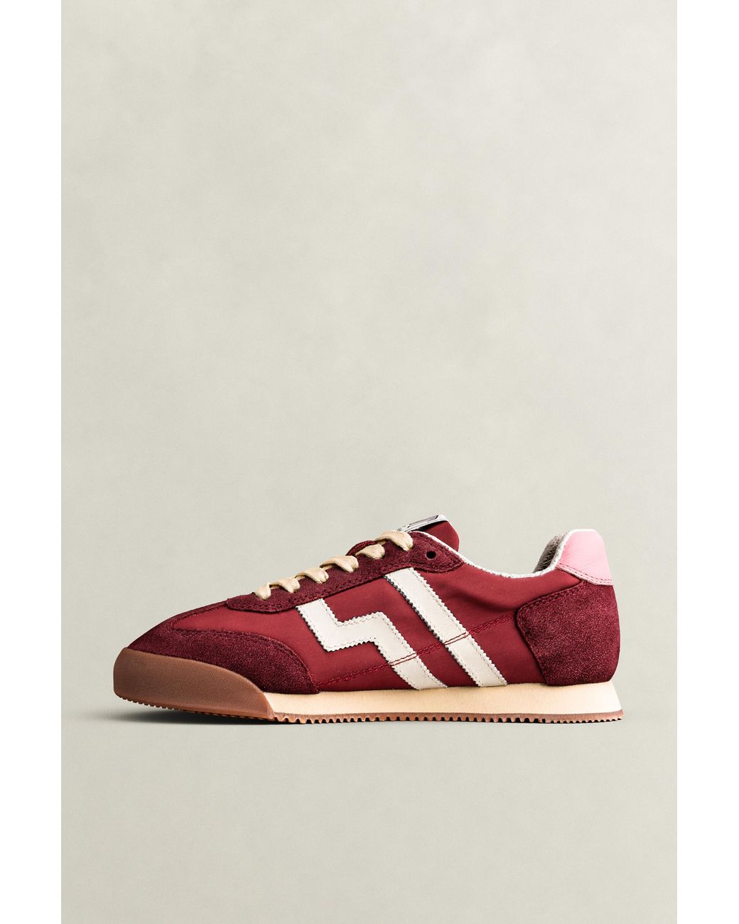 Gant Red Beylana Suede Sneakers