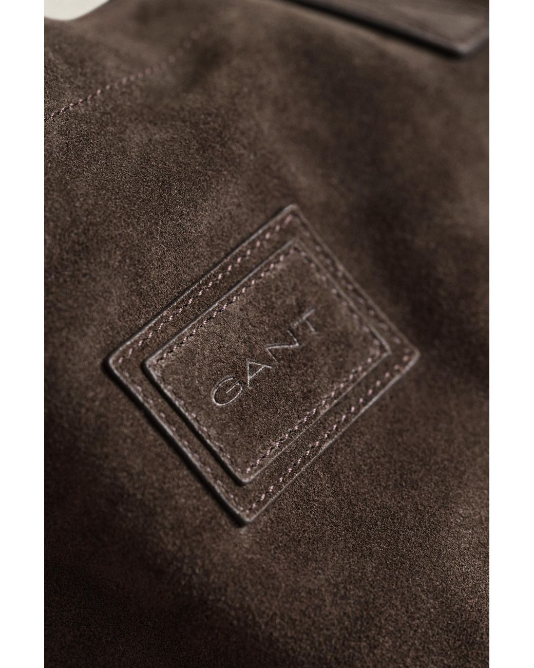 Gant Black Suede Tote Bag Rich for men