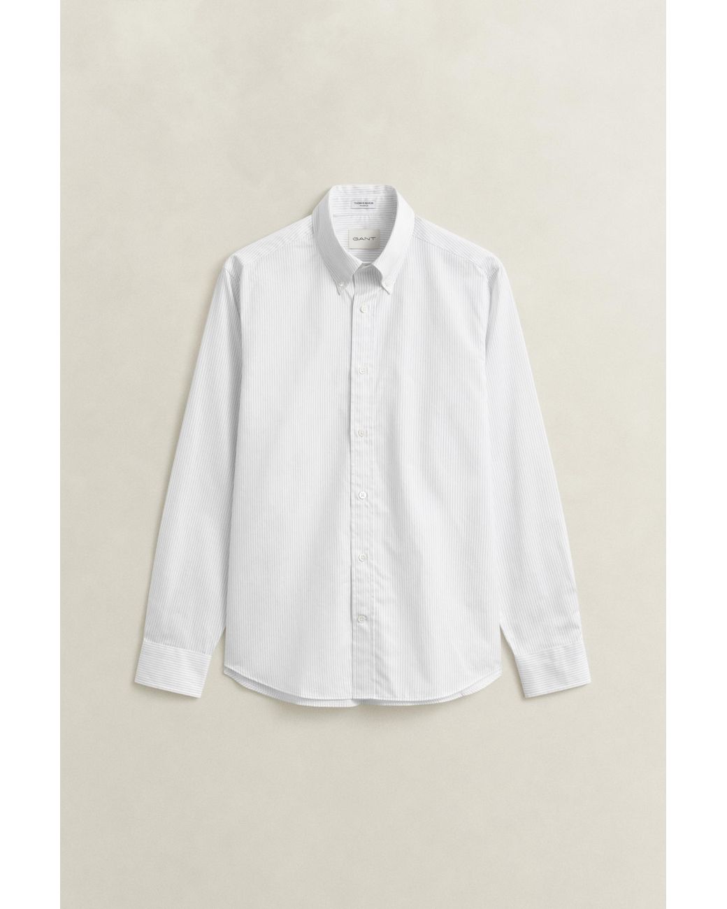 Gant Blue Striped Twill Dress Shirt for men