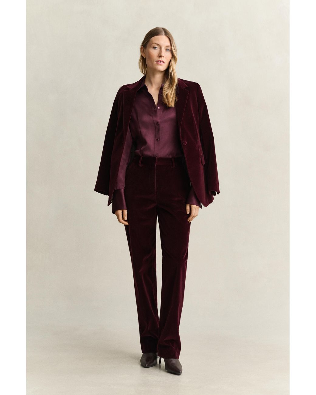 Gant Purple Slim Shirt