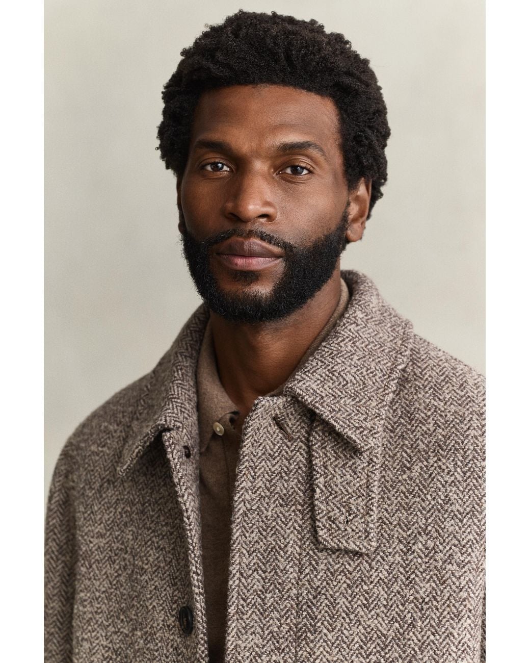 Gant Natural Wool Car Coat for men