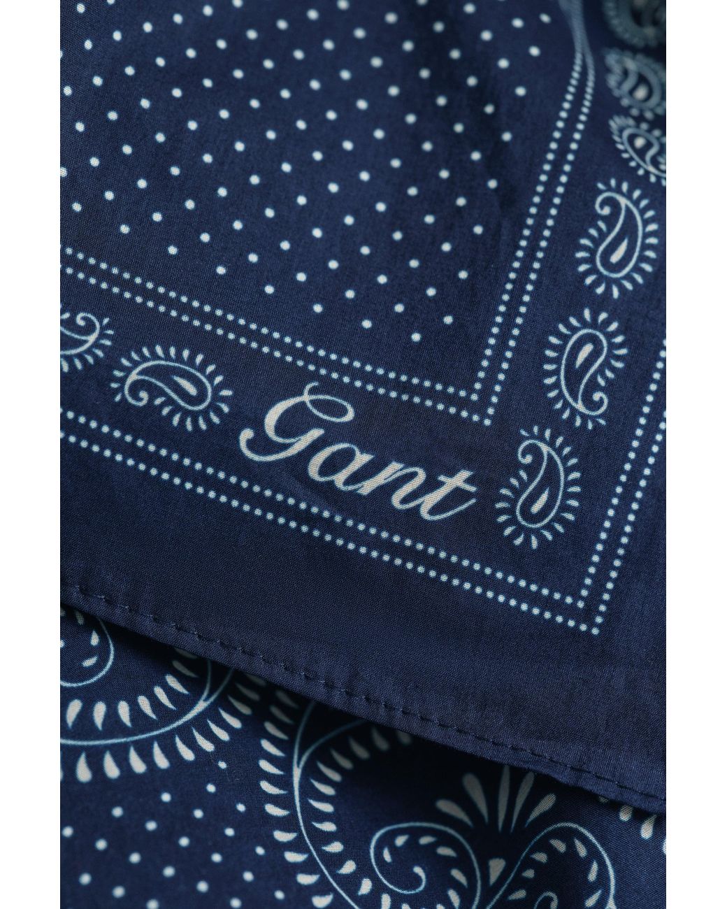 Gant Black Bandana Scarf Classic for men