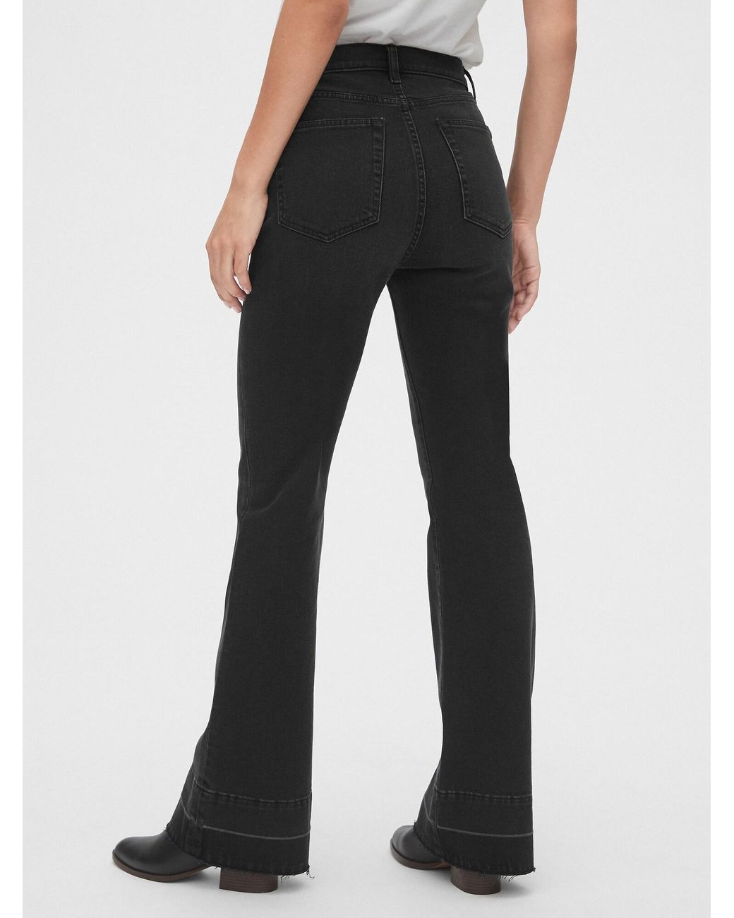 Gap Denim High Rise Button-fly Flare 