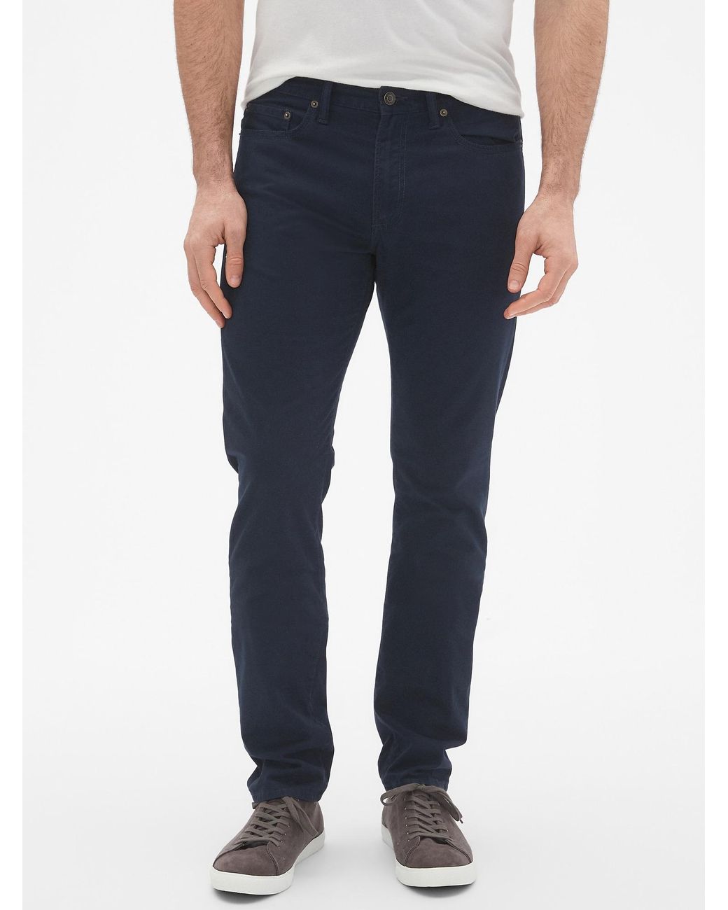 gap twill pants