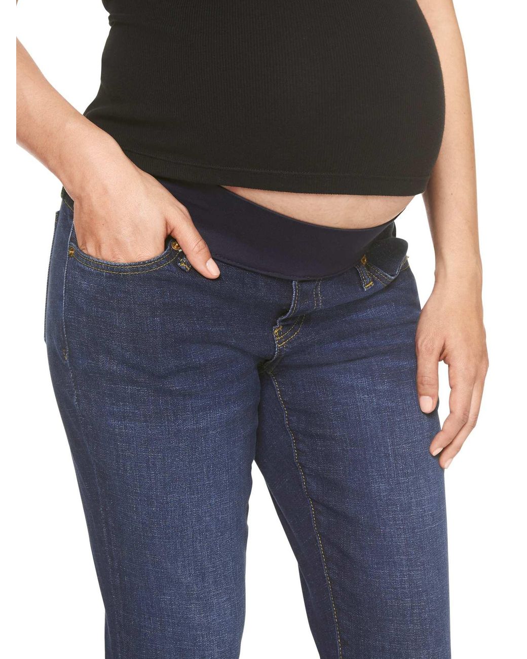 gap maternity girlfriend jeans