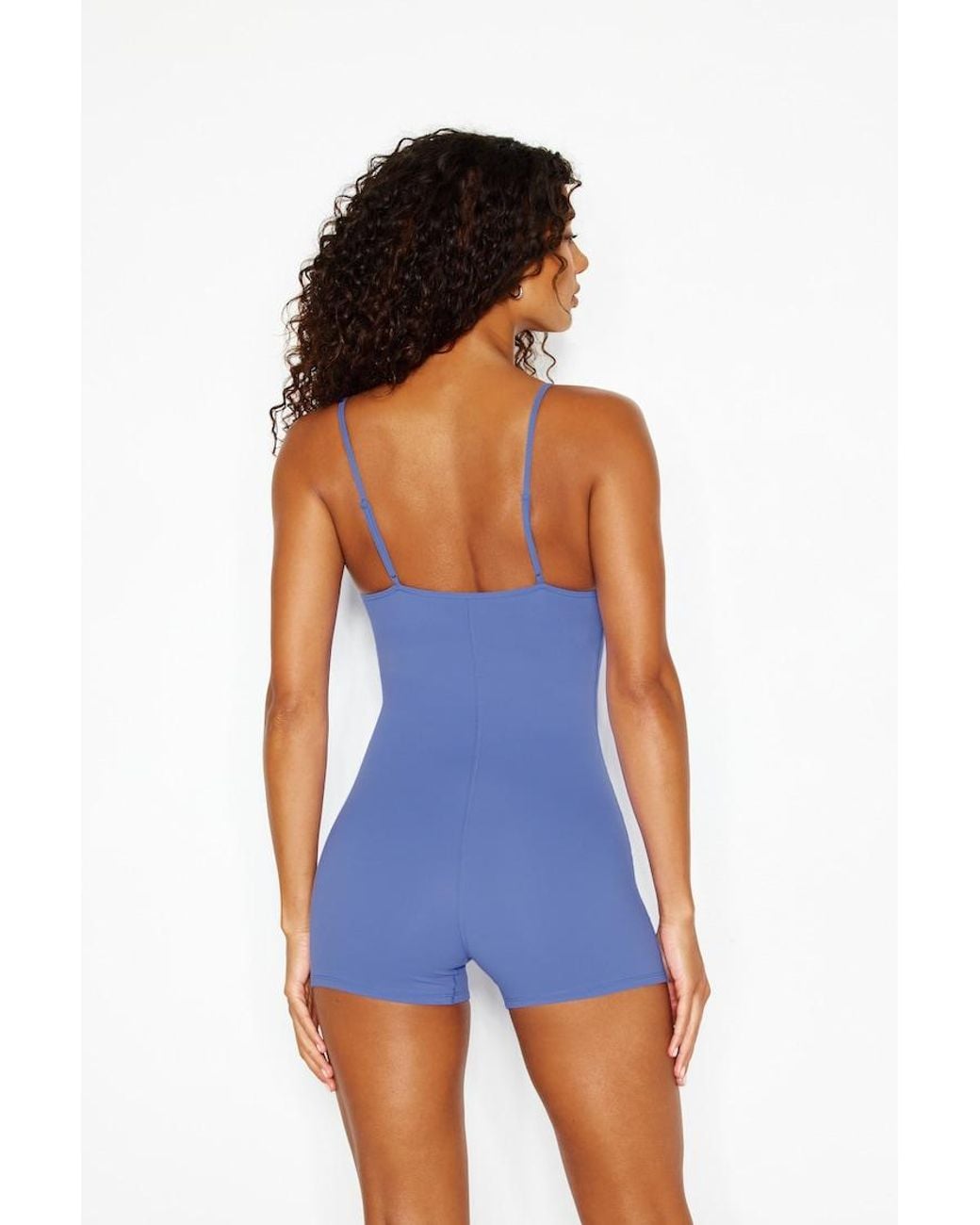 Garage Blue Active Cami Romper