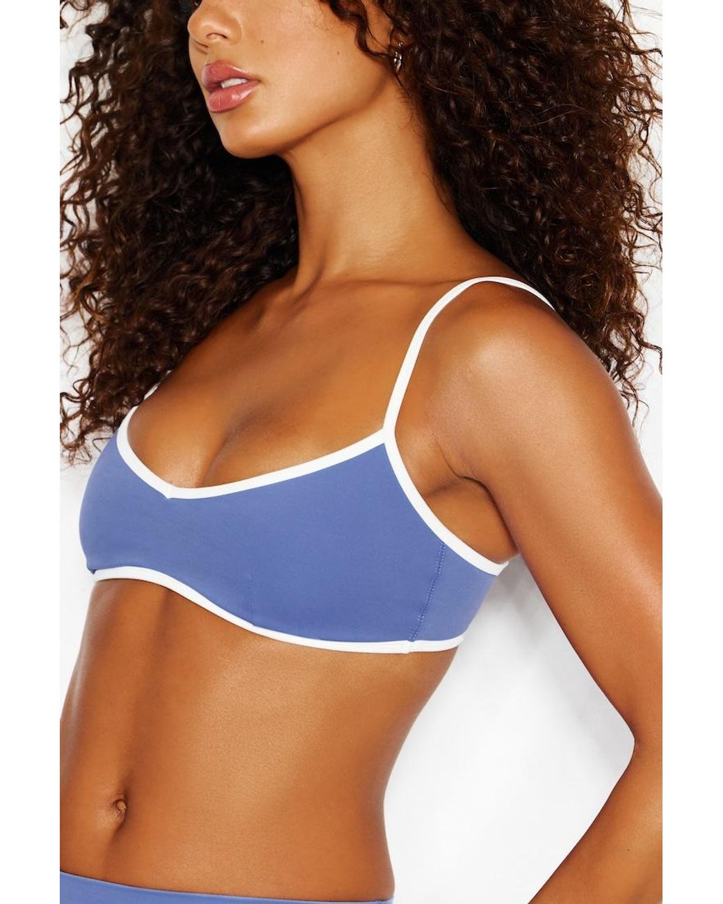Garage Blue Active Micro Bra