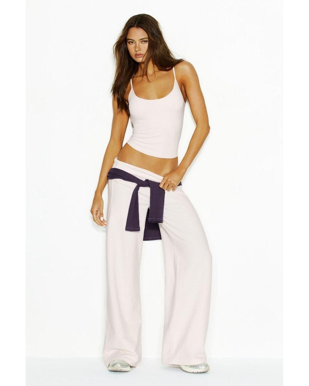 Garage White Sleek High Point Cami Top