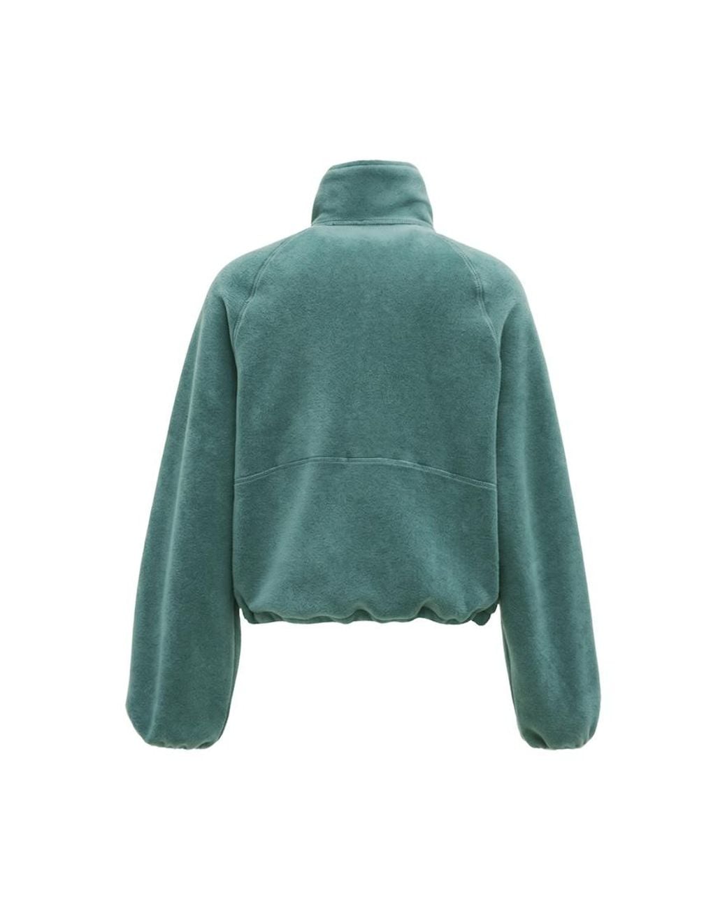 Garage Blue Half Zip Polar Fleece