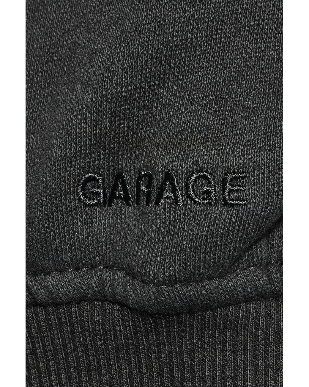 Garage Black Ultrafleece Half Zip Sweatshirt