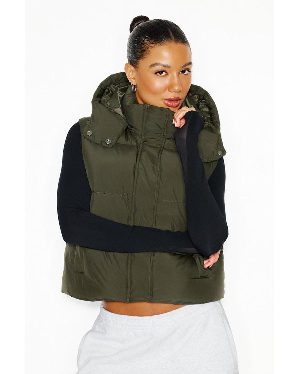 Garage Green Perfect Puff Vest
