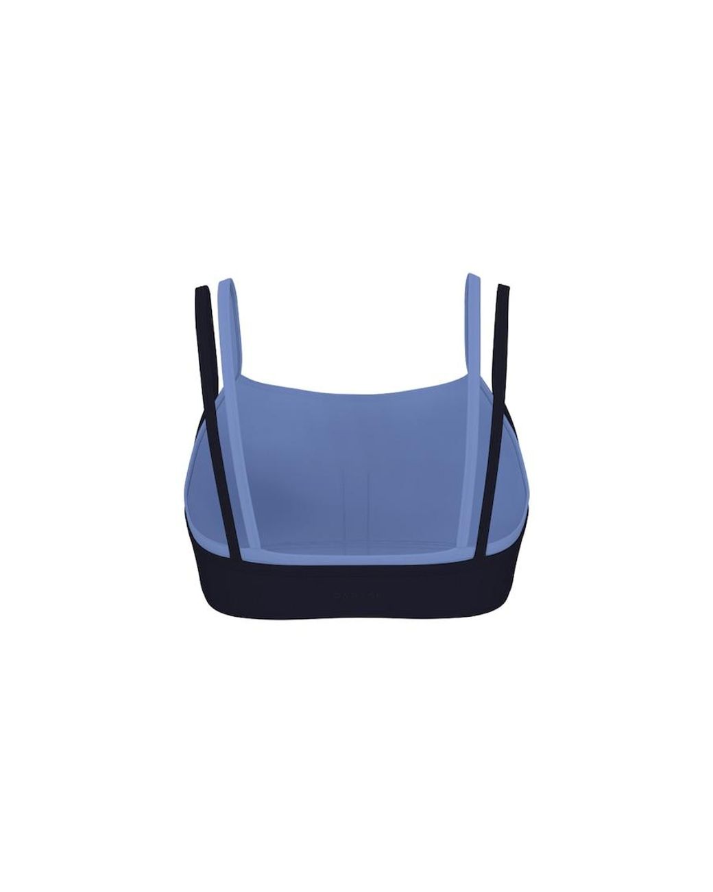 Garage Blue Active Double Layer Bra