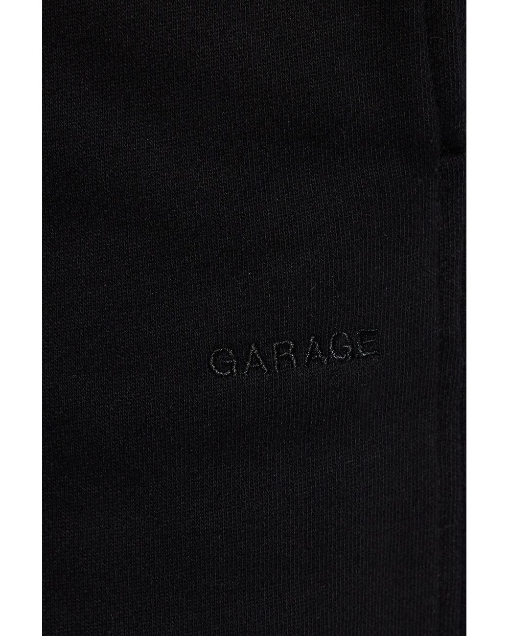 Garage Black Ultrafleece Straight Leg Sweatpants