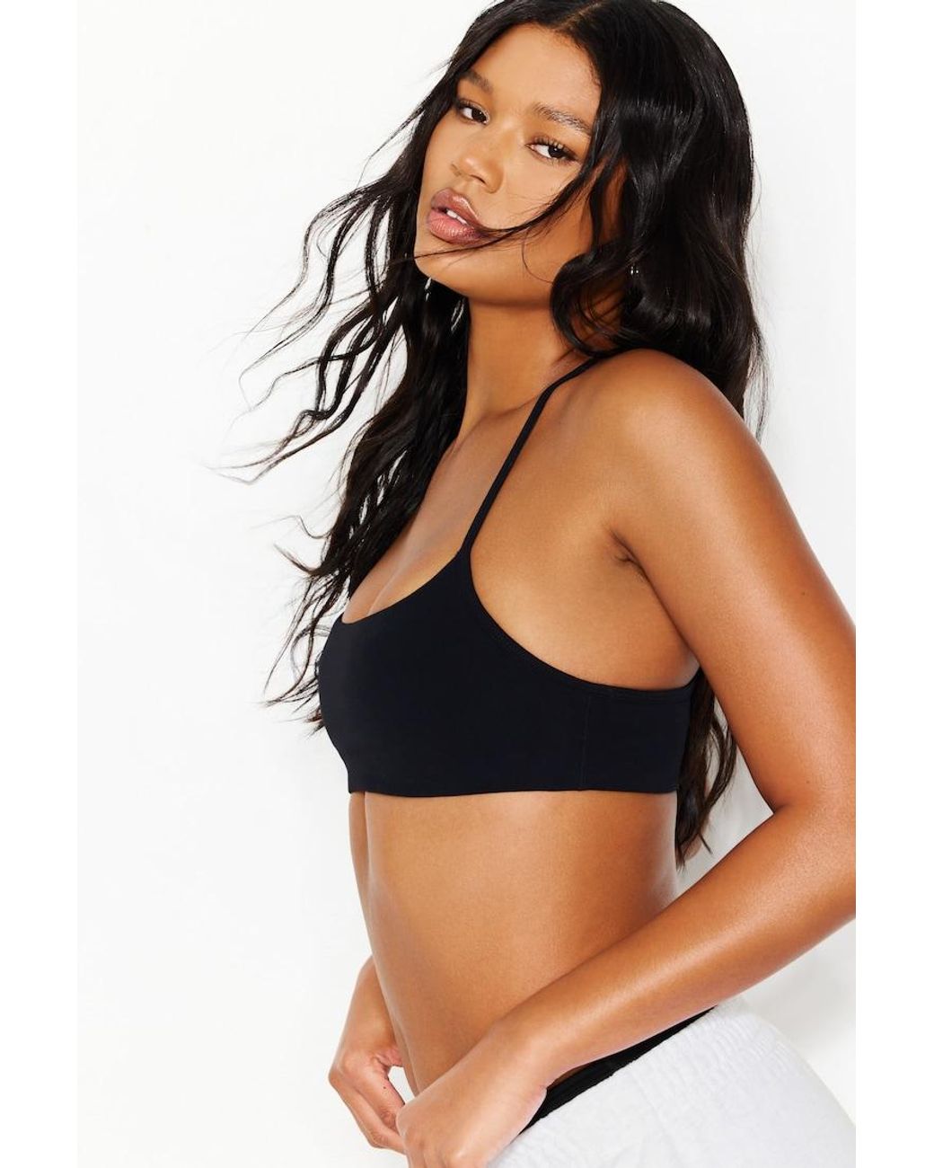 Garage Black Active Y-Back Bra