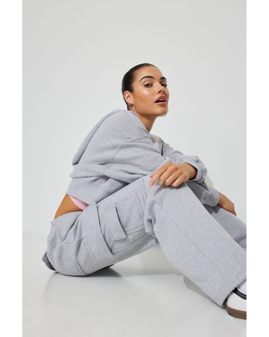 Garage Ultrafleece Cargo Sweatpants in Grey Lyst Canada