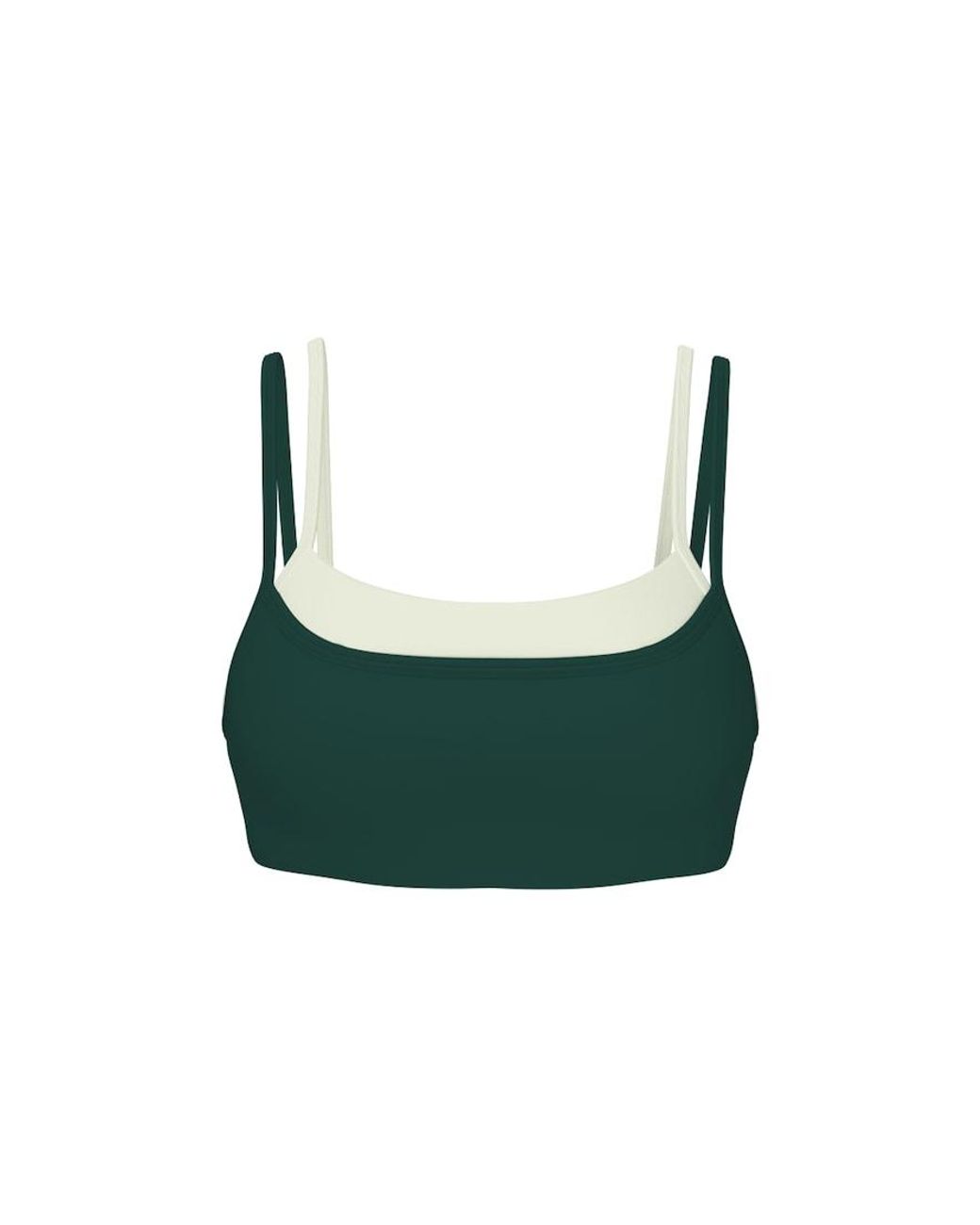 Garage Blue Active Double Layer Bra