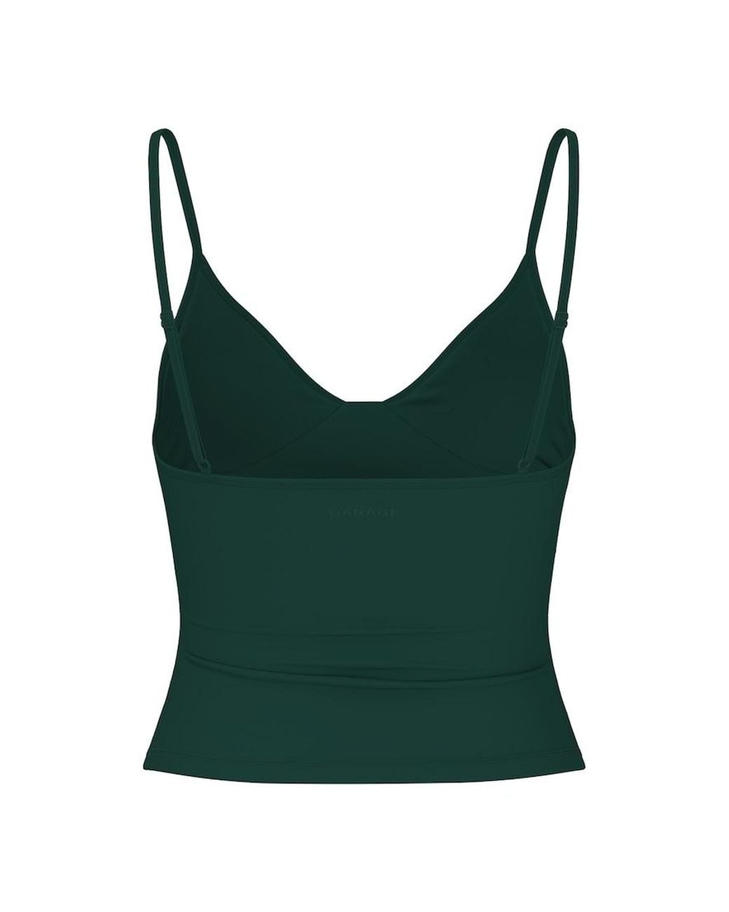Garage Green Active Plunge Cami Top