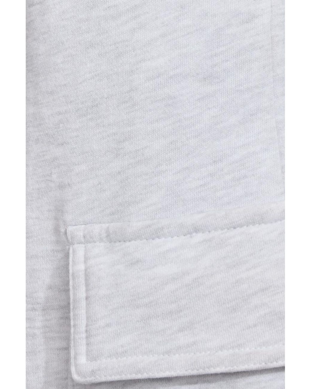 Garage White Ultrafleece Cargo Sweatpants