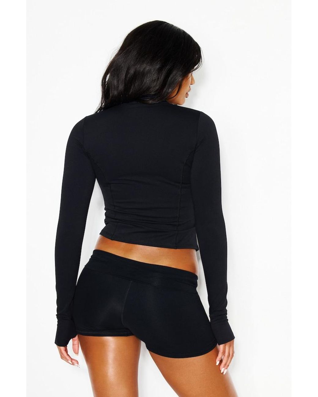 Garage Black Active Zip Up Jacket