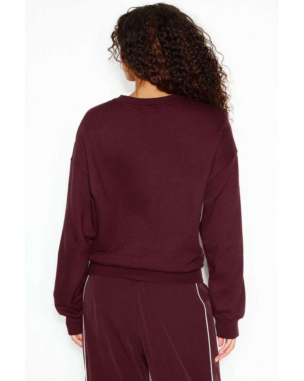 Garage Red Ultrafleece Crewneck Sweatshirt