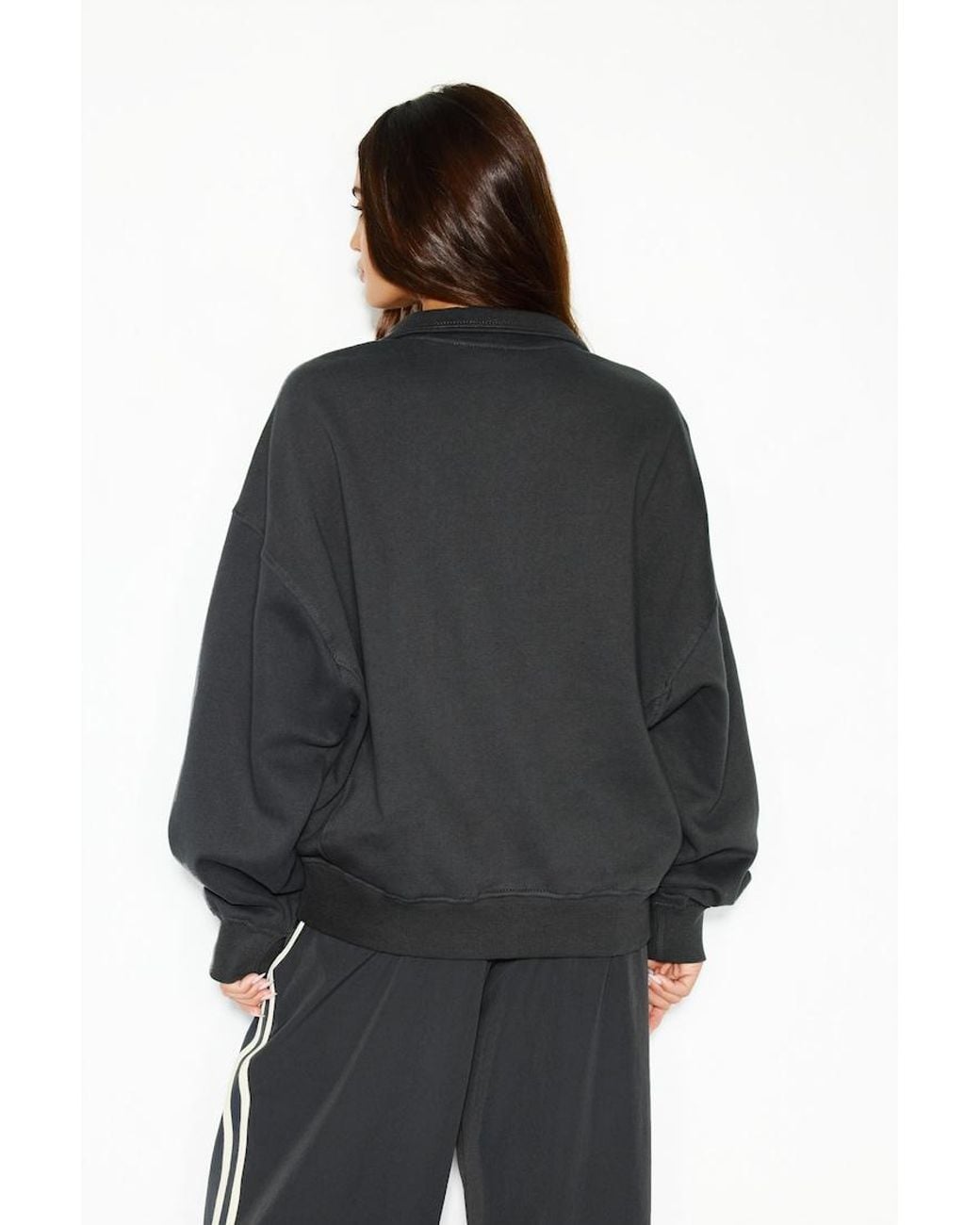 Garage Black Ultrafleece Half Zip Sweatshirt