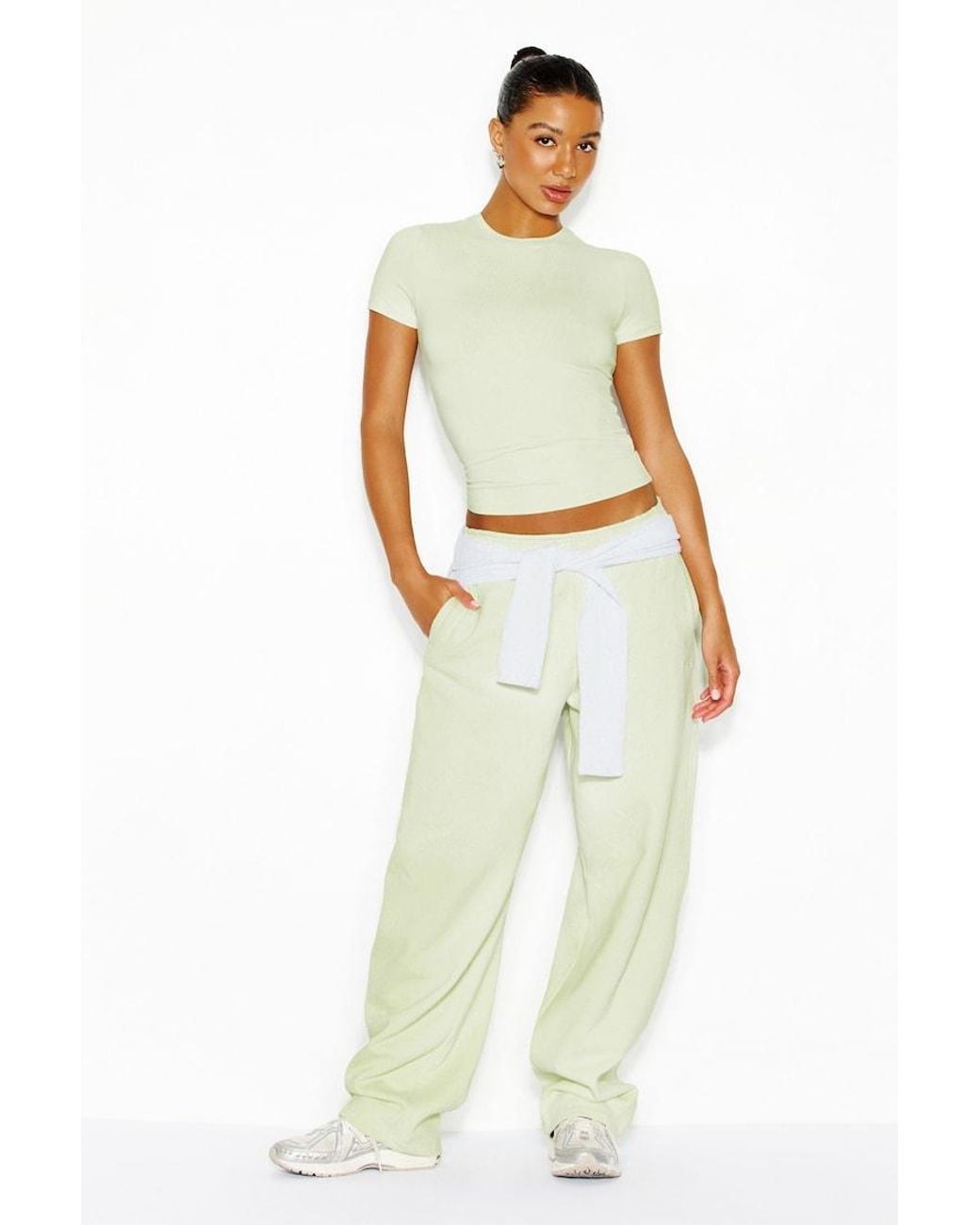 Garage Green Baretouch Crewneck T-Shirt