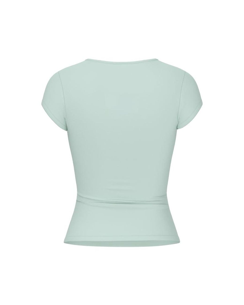 Garage Green Sleek Crewneck T-Shirt