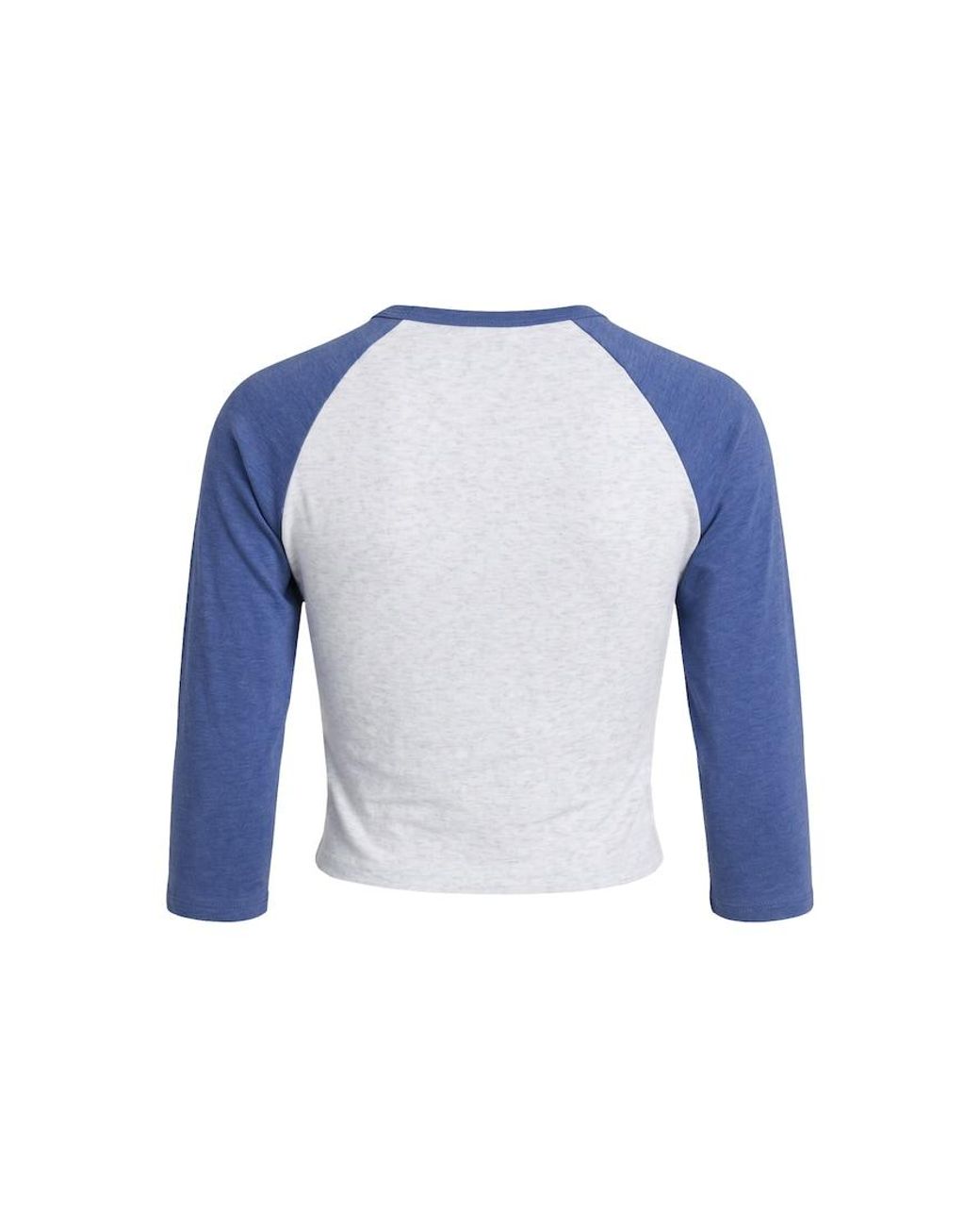 Garage Blue Raglan Baseball 3/4 Sleeve Top