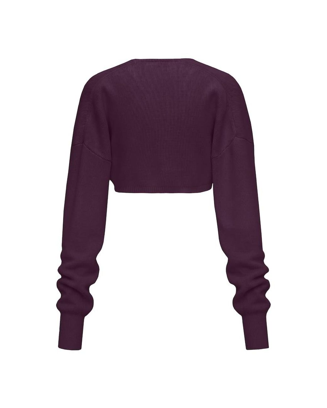 Garage Purple Long Sleeve Shrug Cardigan