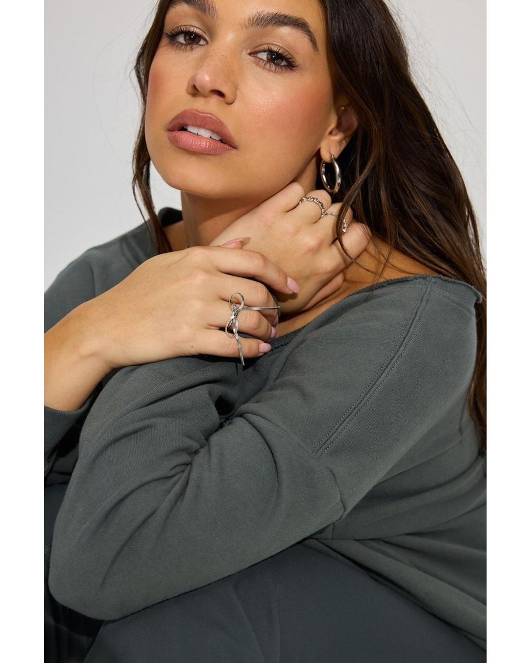 Garage Black Snake Chain Ring
