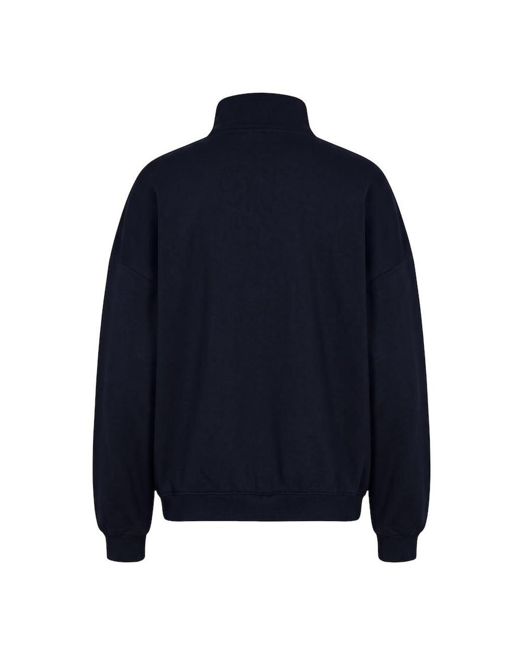 Garage Blue Ultrafleece Mockneck Full Zip Sweatshirt