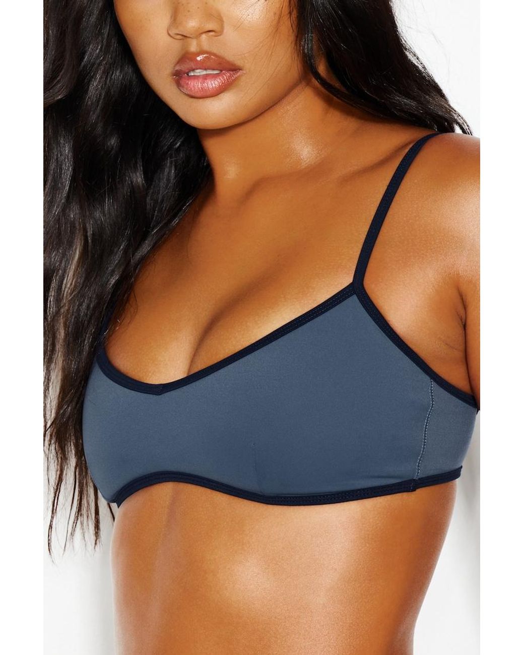 Garage Blue Active Micro Bra