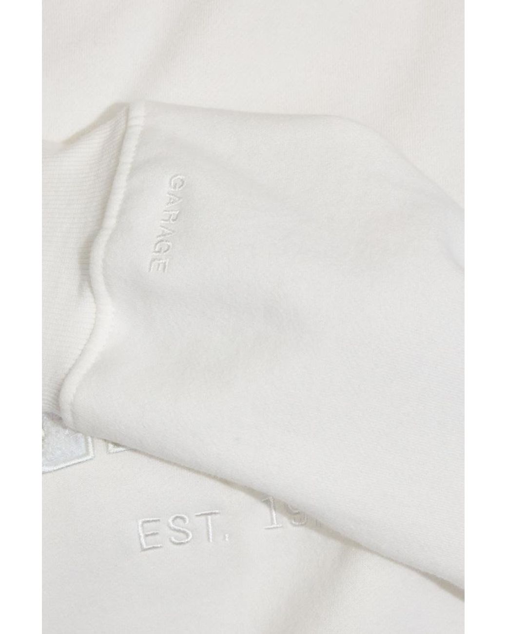 Garage White Ultrafleece Hoodie