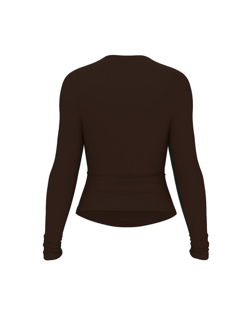 Garage Black Sleek Crewneck Longsleeve Top