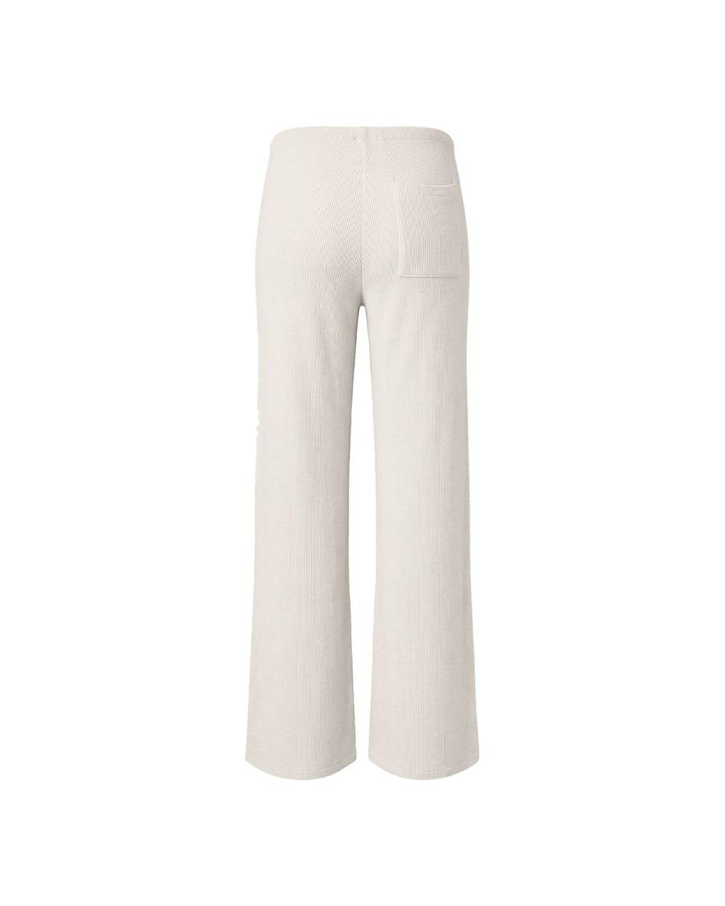 Garage White Waffle Pants