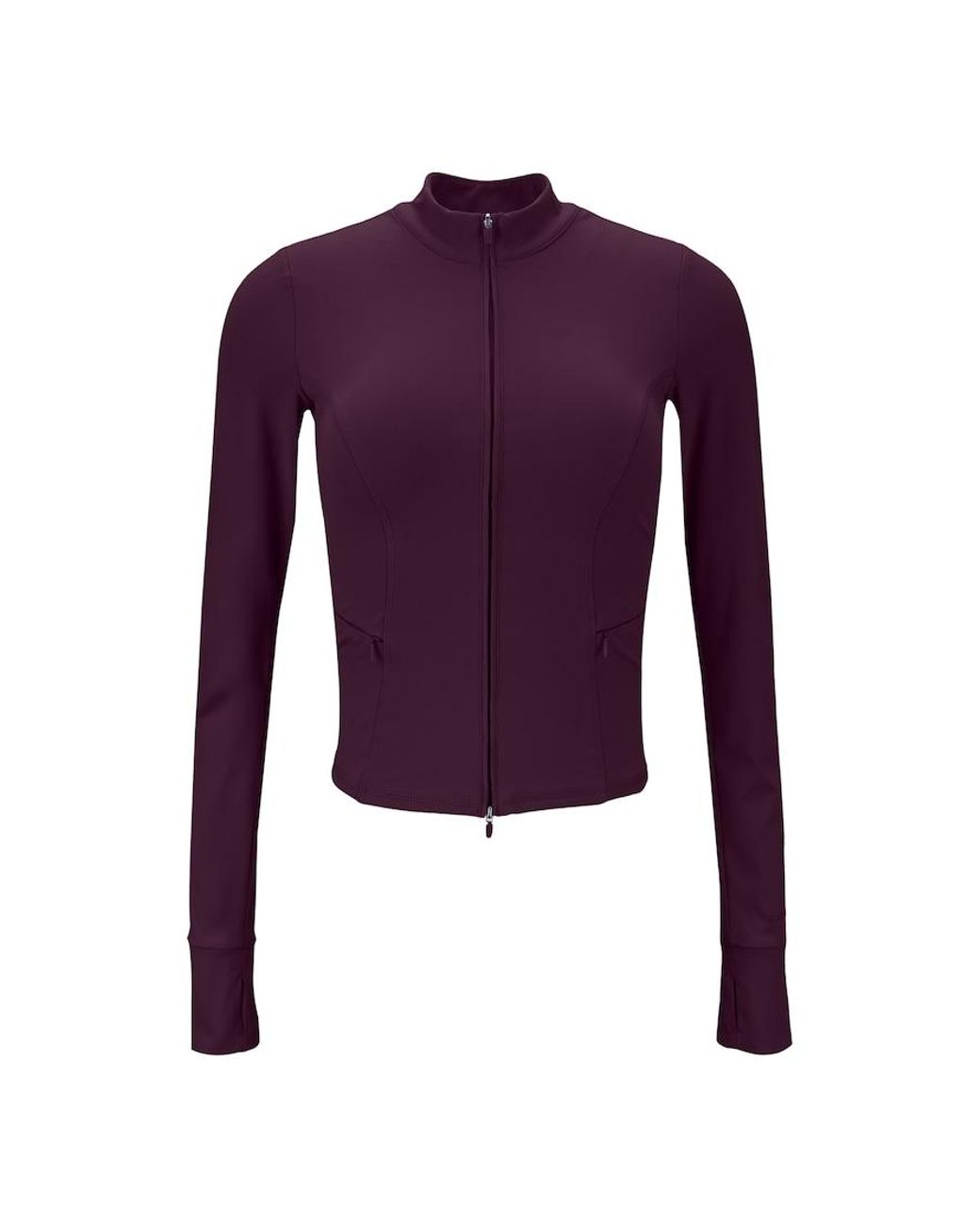 Garage Purple Active Zip Up Jacket