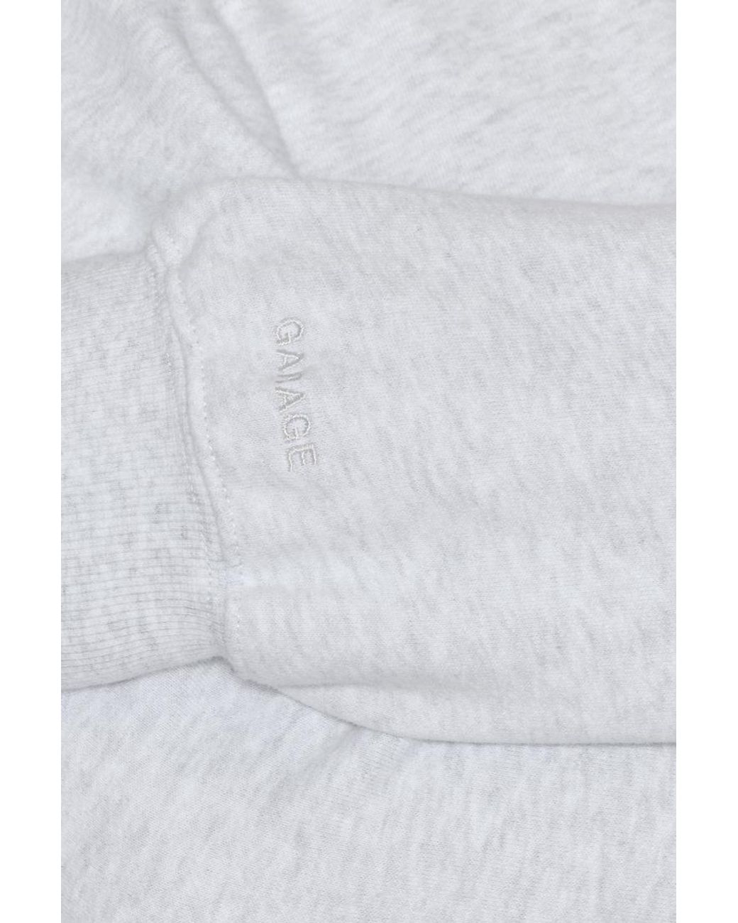 Garage White Ultrafleece Relaxed Hoodie