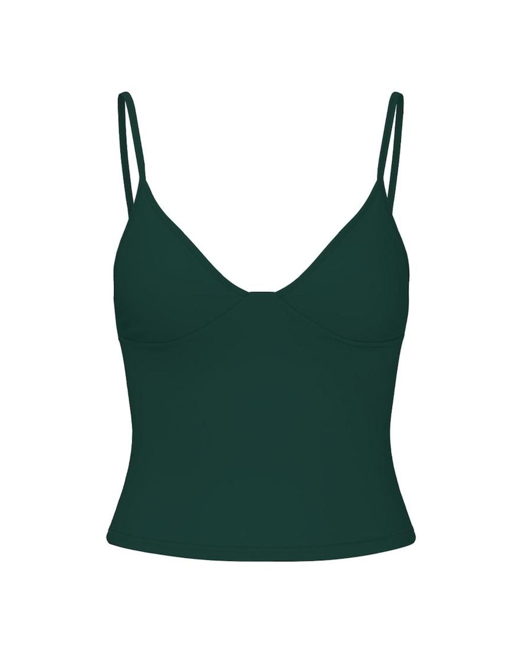 Garage Green Active Plunge Cami Top