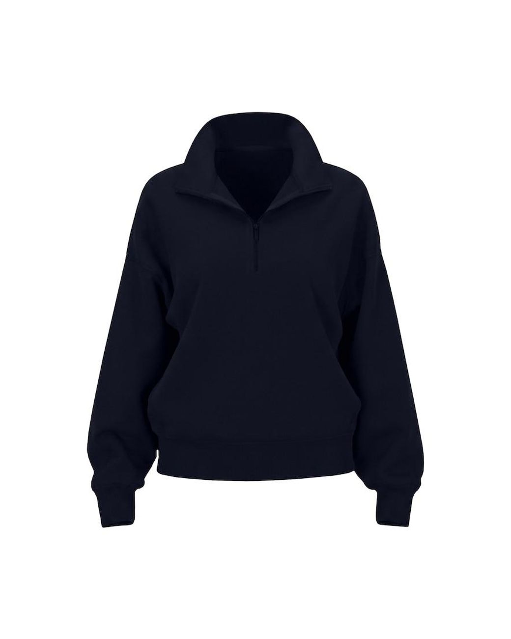 Garage Blue Ultrafleece Half Zip Sweatshirt