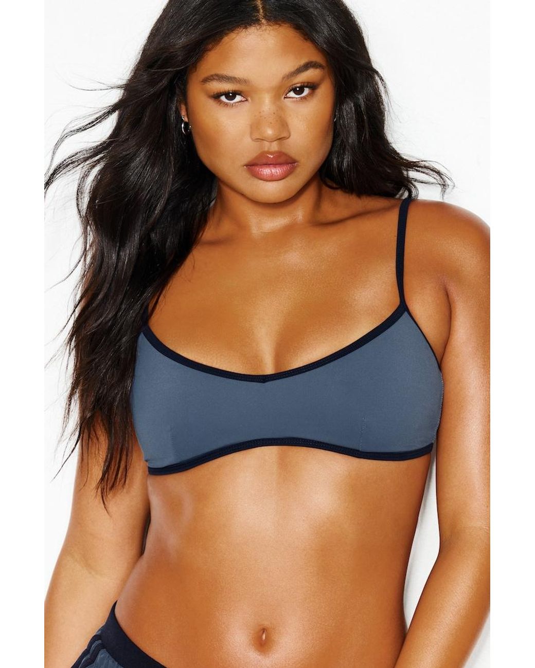 Garage Blue Active Micro Bra