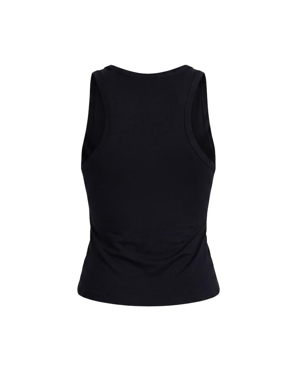 Garage Black Sleek Scoop Tank Top