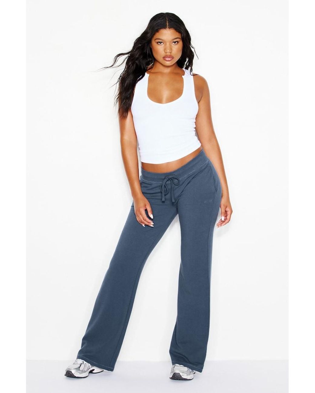 Garage Blue Snatch Booty Stretchterry Pants