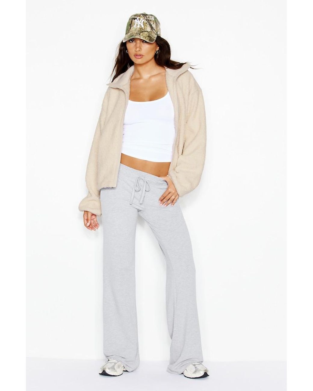 Garage Natural Sherpa Full Zip Jacket