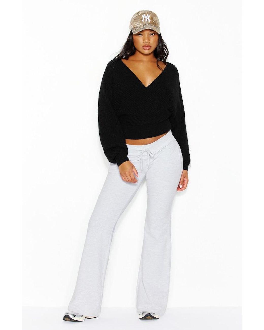 Garage Black Wrapped Up Sweater