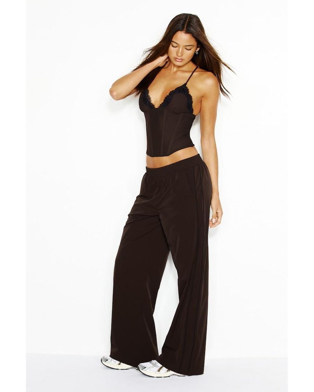 Garage Brown Studio Track Pants