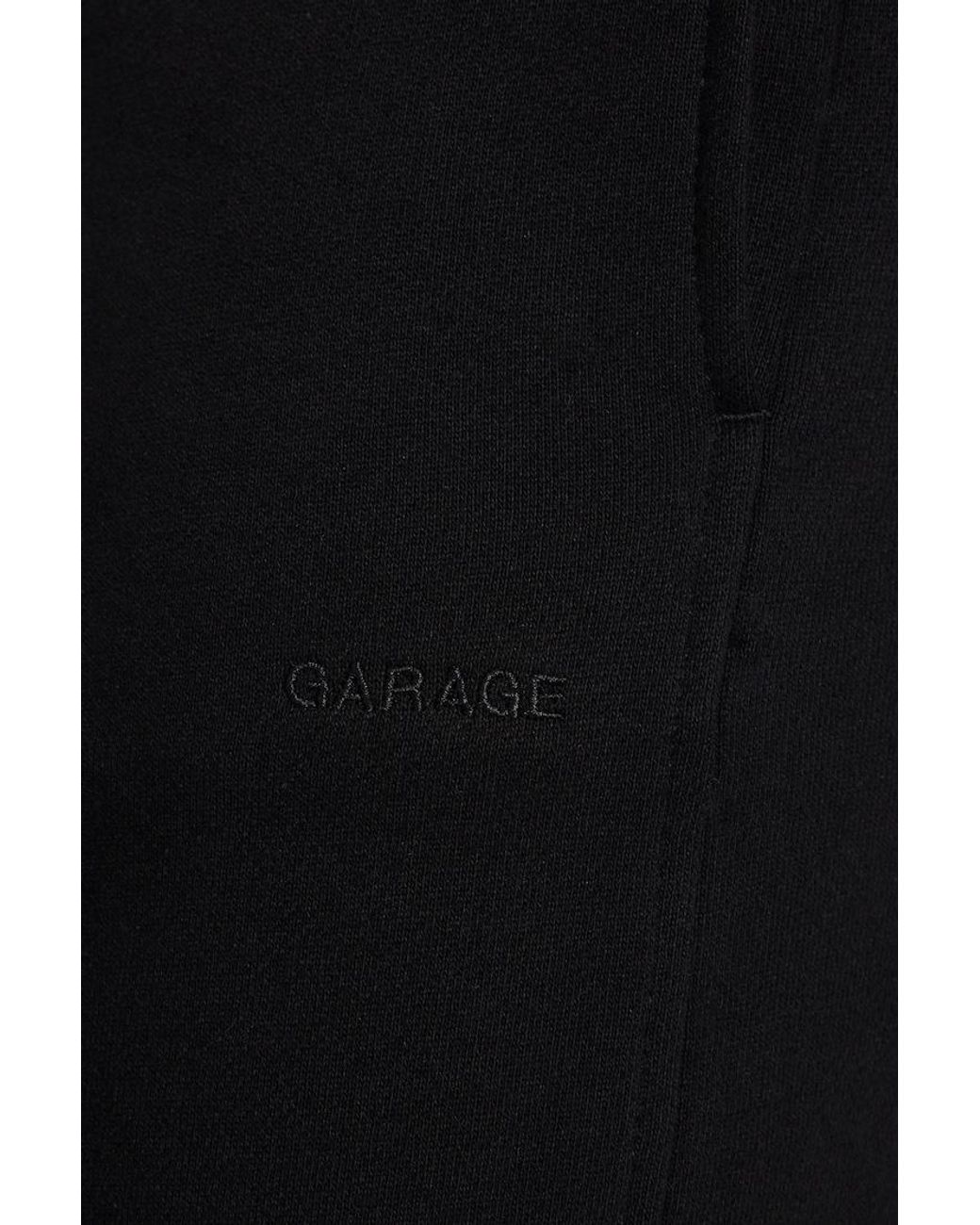 Garage Black Ultrafleece Straight Leg Sweatpants