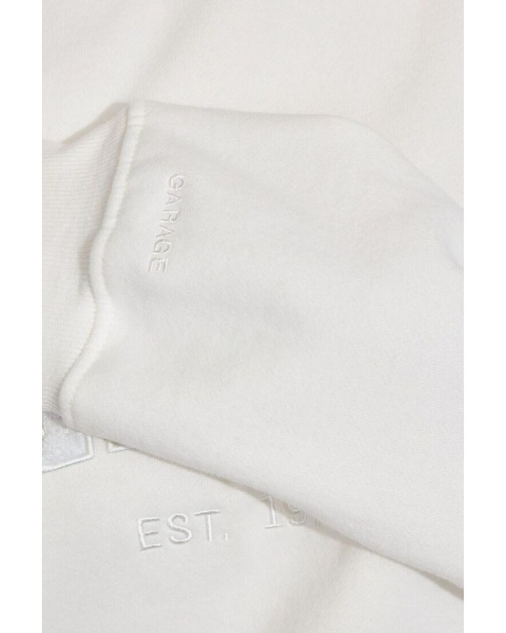 Garage White Ultrafleece Hoodie